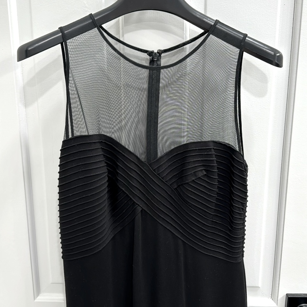 Tadashi Shoji Black Cocktail Dress - Med